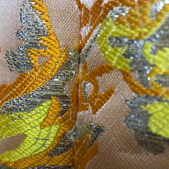 Opulent Brocade Ruffle statement cocktail dress - Picture 16 of 16